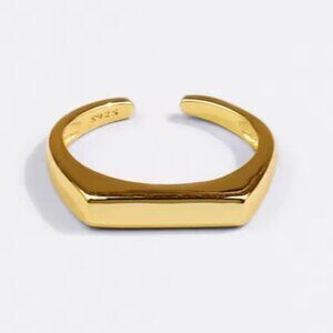 14K Gold Filled Geometric Ring